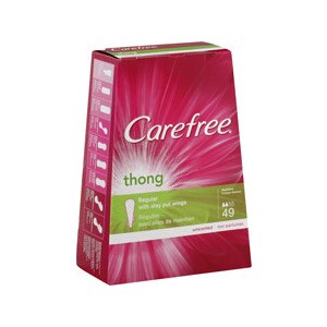 Carefree Pantiliners Thong Unscented