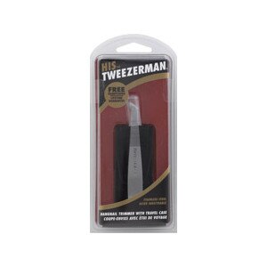 Tweezerman Men Stainless Steel Hangnail Trimmer with Travel Case