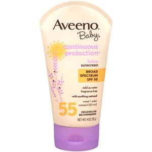 Aveeno® - Protector solar en loción para bebés, FPS 55