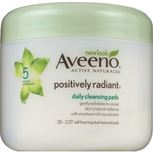Aveeno® Active Naturals Positively Radiant Daily Cleansing Pads