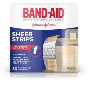 Band-Aid Bandages Comfort-Flex Sheer Assorted Sizes