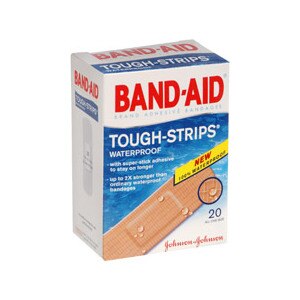 Band-Aid Bandages Tough-Strips One Size