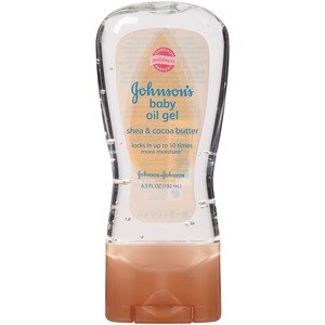 Johnson's Shea & Cocoa Butter Baby Oil Gel