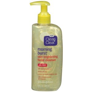 Clean & Clear Morning Burst Skin Brightening Facial Cleanser, Oil-Free