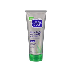 Clean & Clear Advantage Daily Soothing Acne Scrub, Oil Free