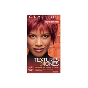 Clairol Textures & Tones Permanent Haircolor 4r Red Hot Red