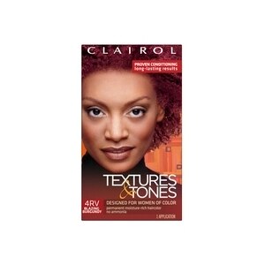 Clairol Textures & Tones Permanent Haircolor 4rv Blazing Burgundy