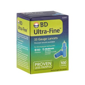 BD Ultra-Fine 33 Gauge Lancets 33G