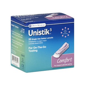 Unistik3 Comfort Use Safety Lancets