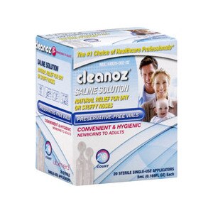 Cleanoz Saline Solution Preservative-Free Vials