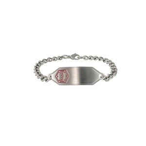 American Medical ID Bracelet Stainless Small Classic Bracelet 8