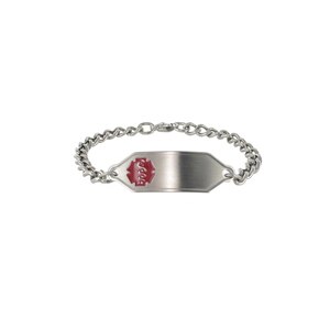 American Medical ID Bracelet Stainless Small Classic Bracelet 7