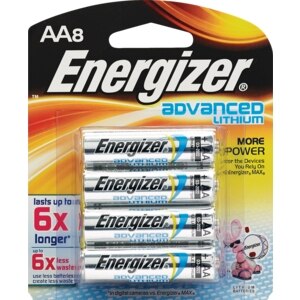 Energizer Advanced Lithium Batteries AA8