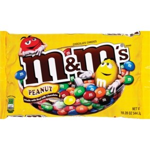 M&M's Peanut Milk Chocolate Candies