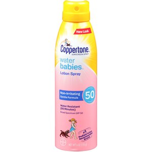 Coppertone Water Babies Quick Cover Lotion Spray Spf 50