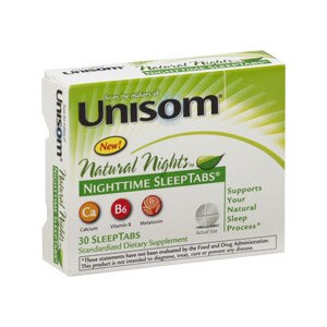 Unisom Natural Nights Nighttime Sleep Tabs