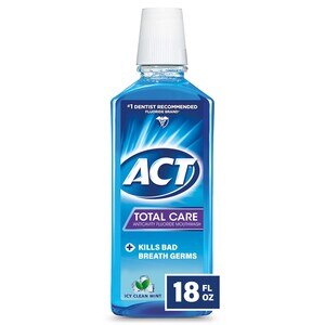 Act Total Anticavity Fluoride Mouthwash Icy Clean Mint