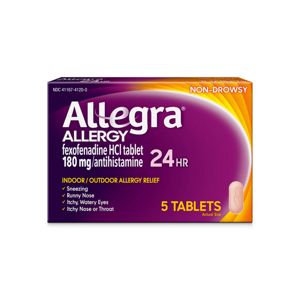 Allegra Allergy Indoor & Outdoor Allergies 24 Hour Tablets