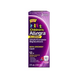 Children's Allegra Allergy Indoor & Outdoor Allergies 12 Hour Oral Suspension