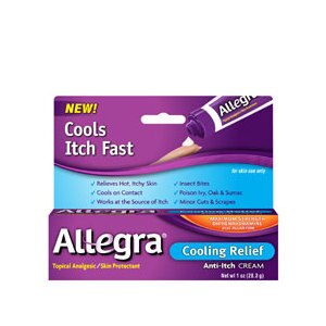 Allegra Cooling Relief Anti-Itch Cream
