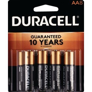 Duracell Coppertop AA Alkaline Batteries