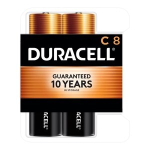 Duracell Coppertop C Alkaline Batteries 1.5 Volt