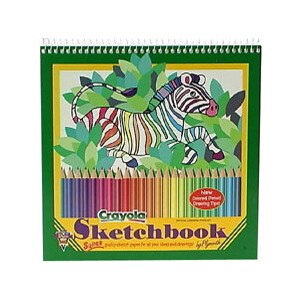 Crayola Wirebound Sketchbook 40 Sheets