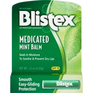 Blistex Lip Balm Medicated Mint Spf 15