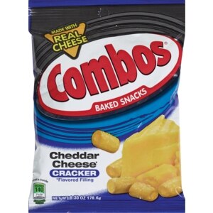 Combos Cheddar Cheese Cracker Snacks