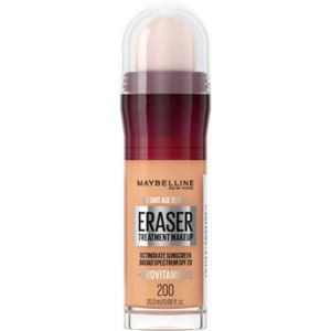 Maybelline New York Instant Age Rewind Eraser Treatment Makeup, Creamy Natural 200