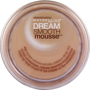Maybelline New York Dream Smooth Mousse Foundation, Creamy Natural