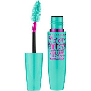 Maybelline Volum' Express Mega Plush Waterproof Mascara Brownish Black