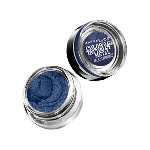 Maybelline Eye Studio Color Tattoo Metal 24HR Cream Gel Shadow, Electric Blue 75