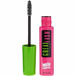 Maybelline Great Lash Mascara Waterproof Lash Building Brush Brownish Black