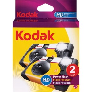Kodak Powerflash One-Time-Use Cameras 54 Total Exposures