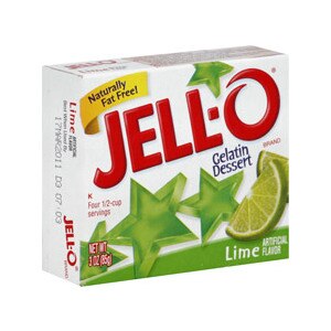 Jell-O Gelatin Dessert Lime