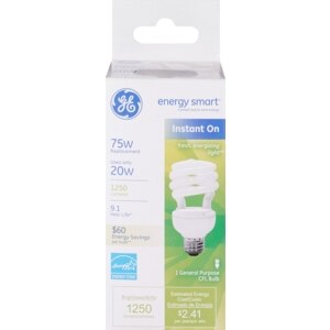 GE Reveal General Purpose Bulb 20 Watt