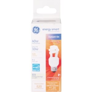 GE Energy Smart Light Bulb 10 Watt