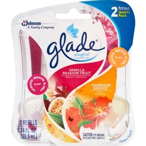 Glade Plugins Scented Oil Hawaiian Breeze & Vanilla Passion Fruit