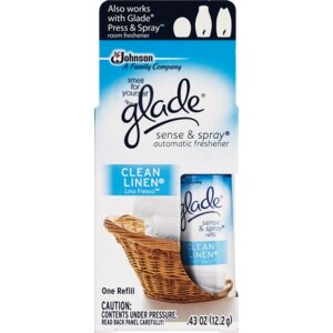 Glade Sense & Spray Automatic Spray Refill Clean Linen