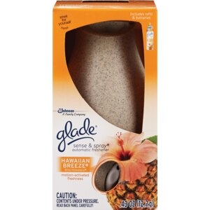 Glade Sense & Spray Automatic Freshener, Hawaiian Breeze