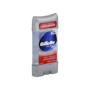 Gillette Clear Gel Anti-Perspirant & Deodorant, Brisa Tropical
