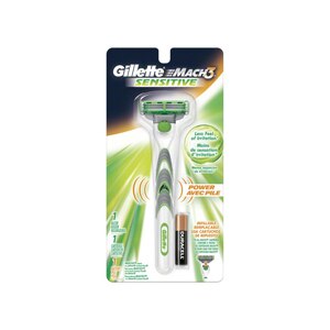 Gillette Mach3 Sensitive Power Razor