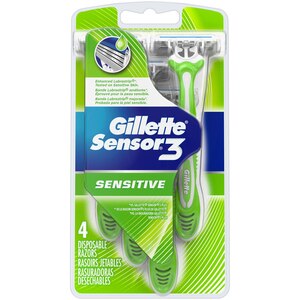 Gillette Sensor 3 Sensitive Disposable Razors
