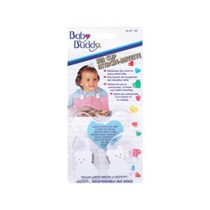 Baby Buddy Bib Clip White