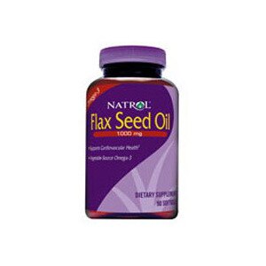 Natrol Flax Seed Oil Softgels