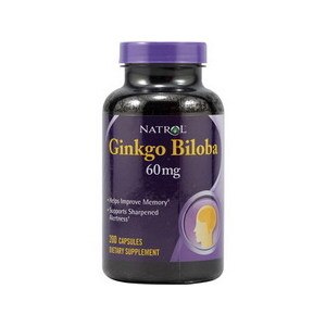 Natrol Ginkgo Biloba 60 Mg Capsules