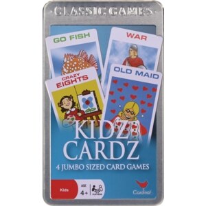 Maplegrove Collection Kidz Cardz Four Jumbo Sized Card Games