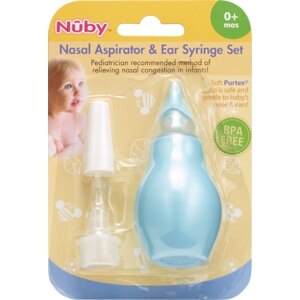 Nuby Nasal Aspirator & Ear Syringe Set