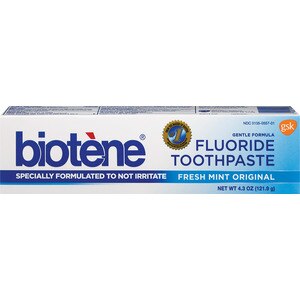 Biotene Dry Mouth Fluoride Toothpaste, Fresh Mint Original